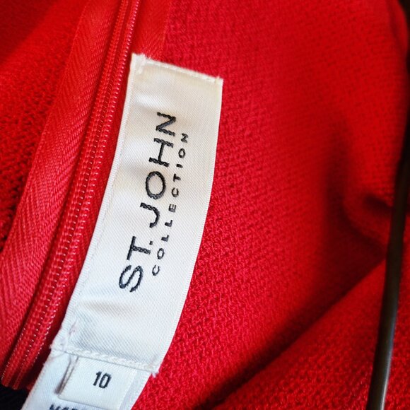 Vintage St. John colorblock dress - Picture 3 of 7